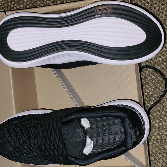 Aldo RPPL2B Womens Black Walking Sneakers - Size 6 - Picture 3 of 5